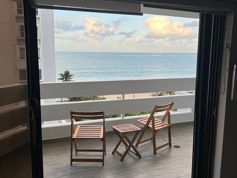 balcony seating and view