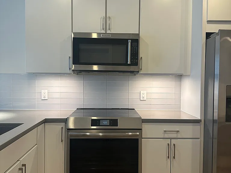 New electric range with induction cooktop