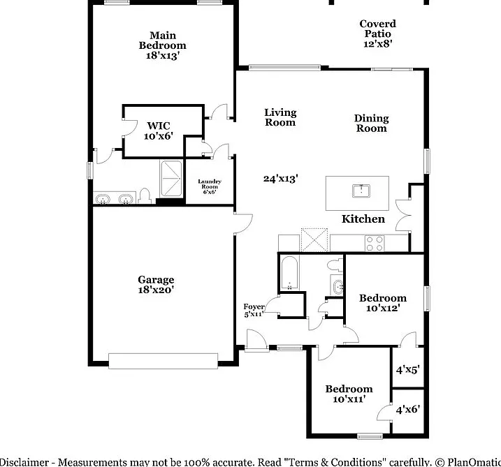 3 bed, 2.0 bath, 1550 sqft, $2,305 — Photo 2