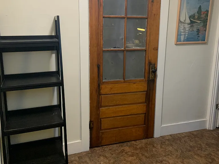 Bathroom door