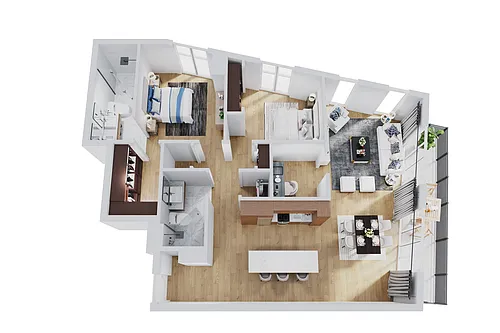 Floor plan B8