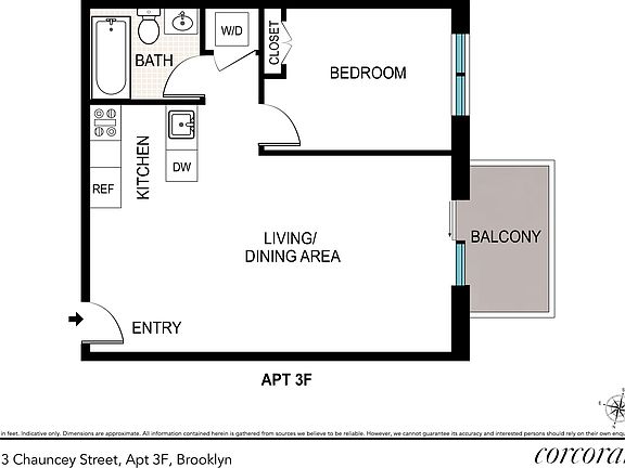 2nd image of 513 Chauncey St #3F