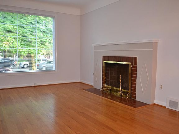 Living Room w/Gas Fireplace and picture window
