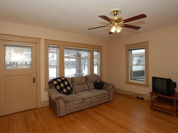 Living Room looking out to porch