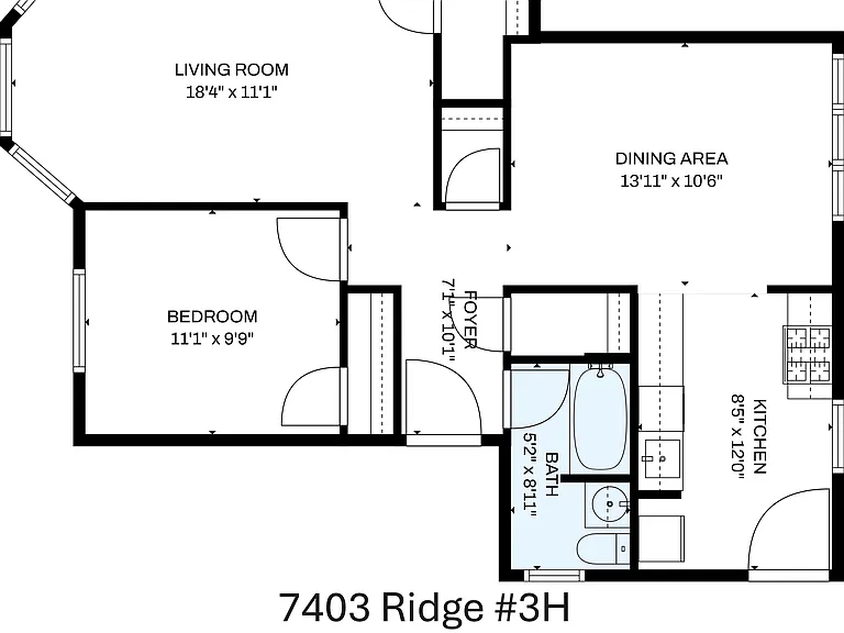 7371 N Ridge Blvd #3J — Photo 7