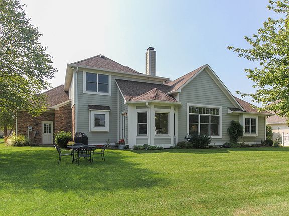 Large yard with mature trees