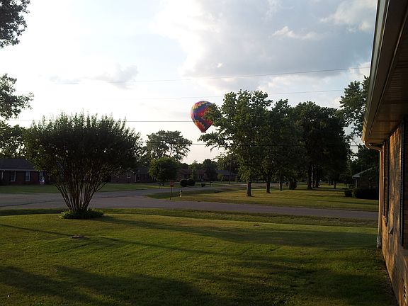 partial view front yard