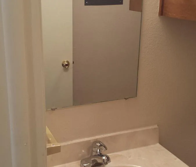 utility sink in laundry area