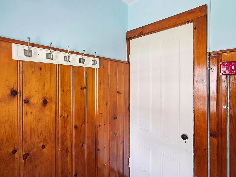 The door leading up to your stairs