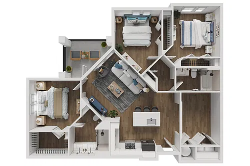 Floor plan C2