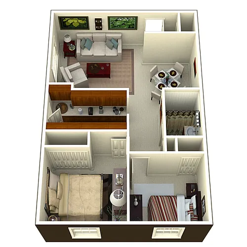 Floor plan Kensington