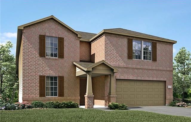 Centex Homes, Claypool-S Elevation, Rendering