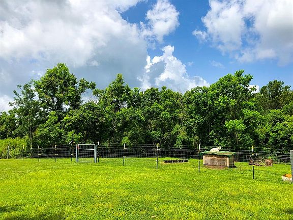 Fenced area for animals
