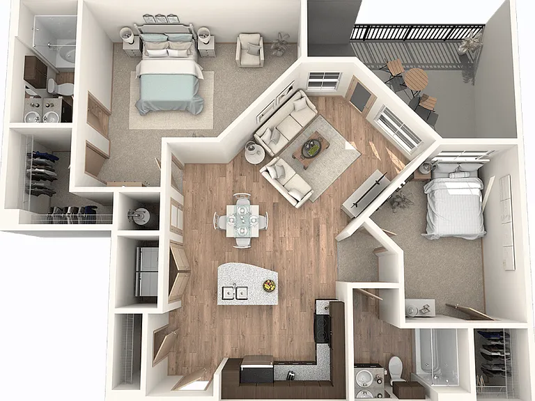 District at Medical Center Apartments — Photo 36