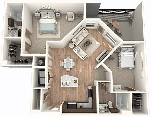 Floor plan B3