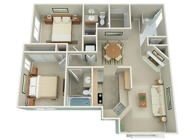 Floor plan Mt. Baker