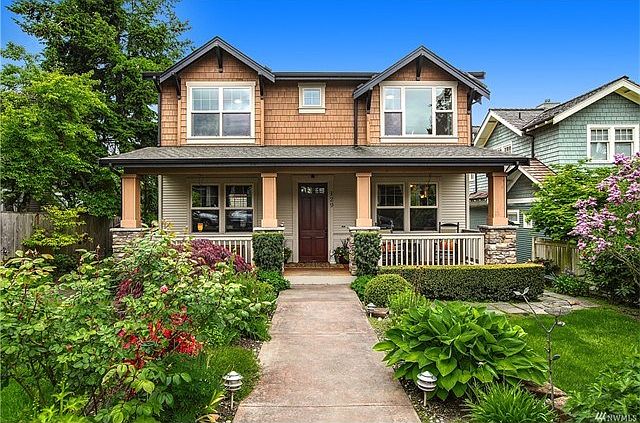 Magnificent East of Market home with Breathtaking SW Views of Lake Washington, Mountain and City Views