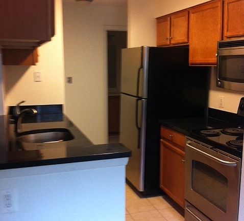 kitchen with stainless steel