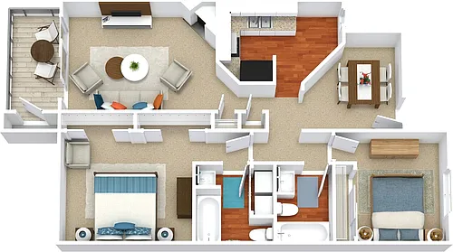 Floor plan The Willow