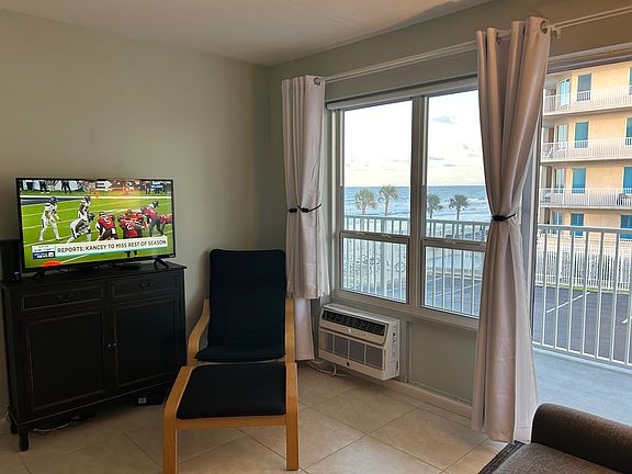 Sit on your couch and enjoy the sounds of the waves