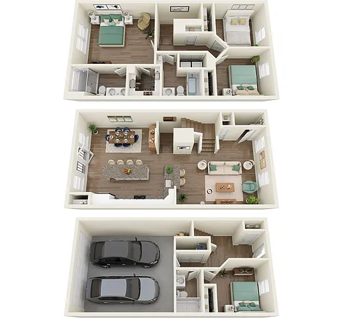 Floor plan Landon 4 BR