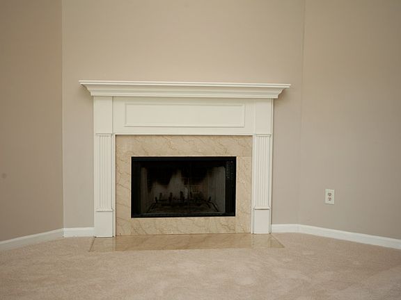 Family room fireplace
