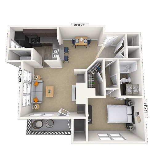 Floor plan Medina
