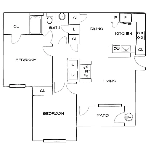 Floor plan Design 2A10