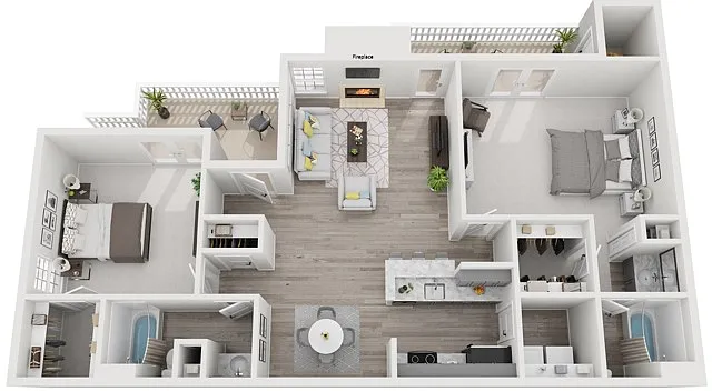 Floor plan B2