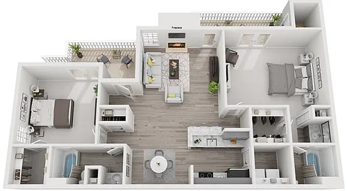 Floor plan B2