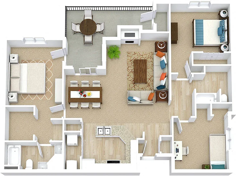 Floor plan The 1315