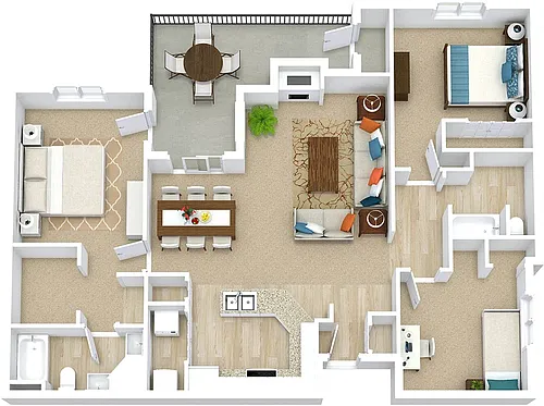 Floor plan The 1315