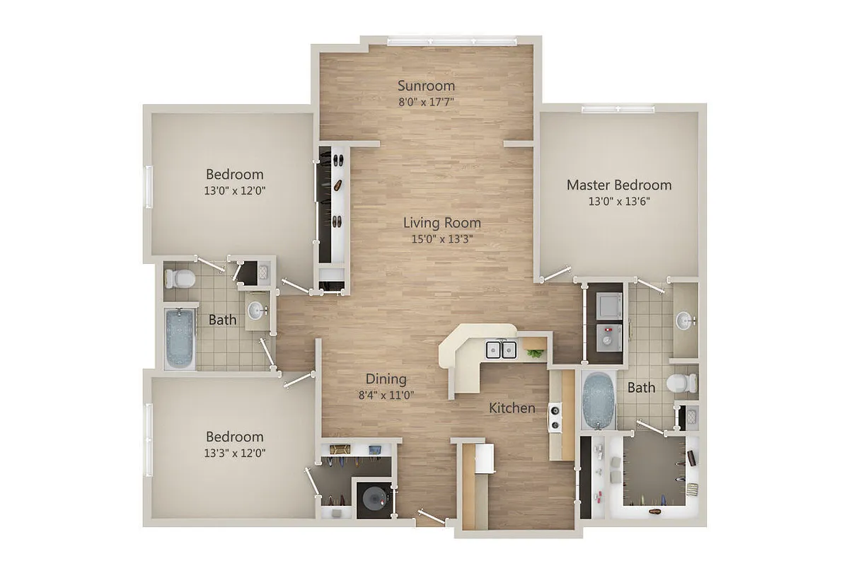 Floor plan C1