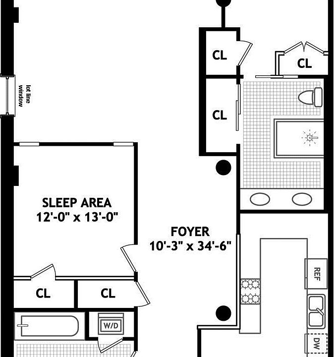 1st image of 154 W 18th St APT 5B