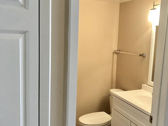 Powder room with closet