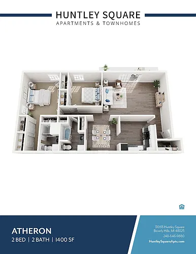 Floor plan Atherton