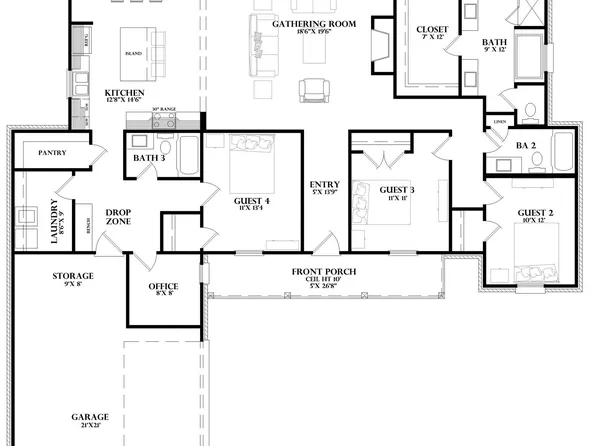 9887 Cane Mill Rd, Denham Springs, LA 70706