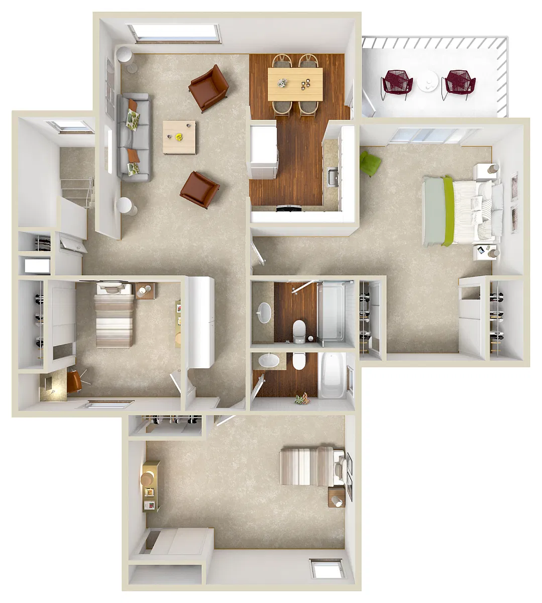 Floor plan Northstar