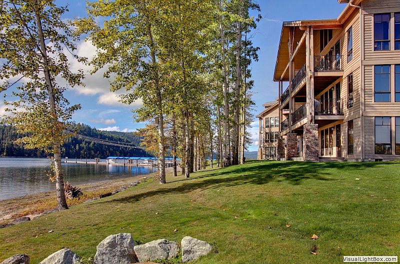 Front yard in the fall