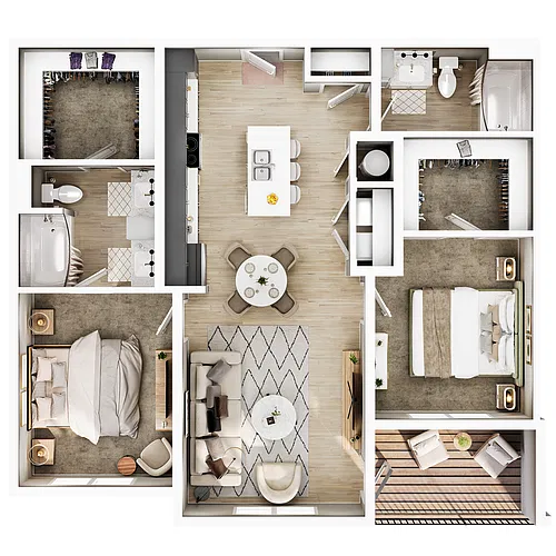 Floor plan B-2 ALT 01