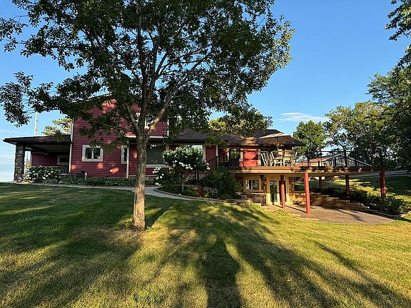 View of the back of house