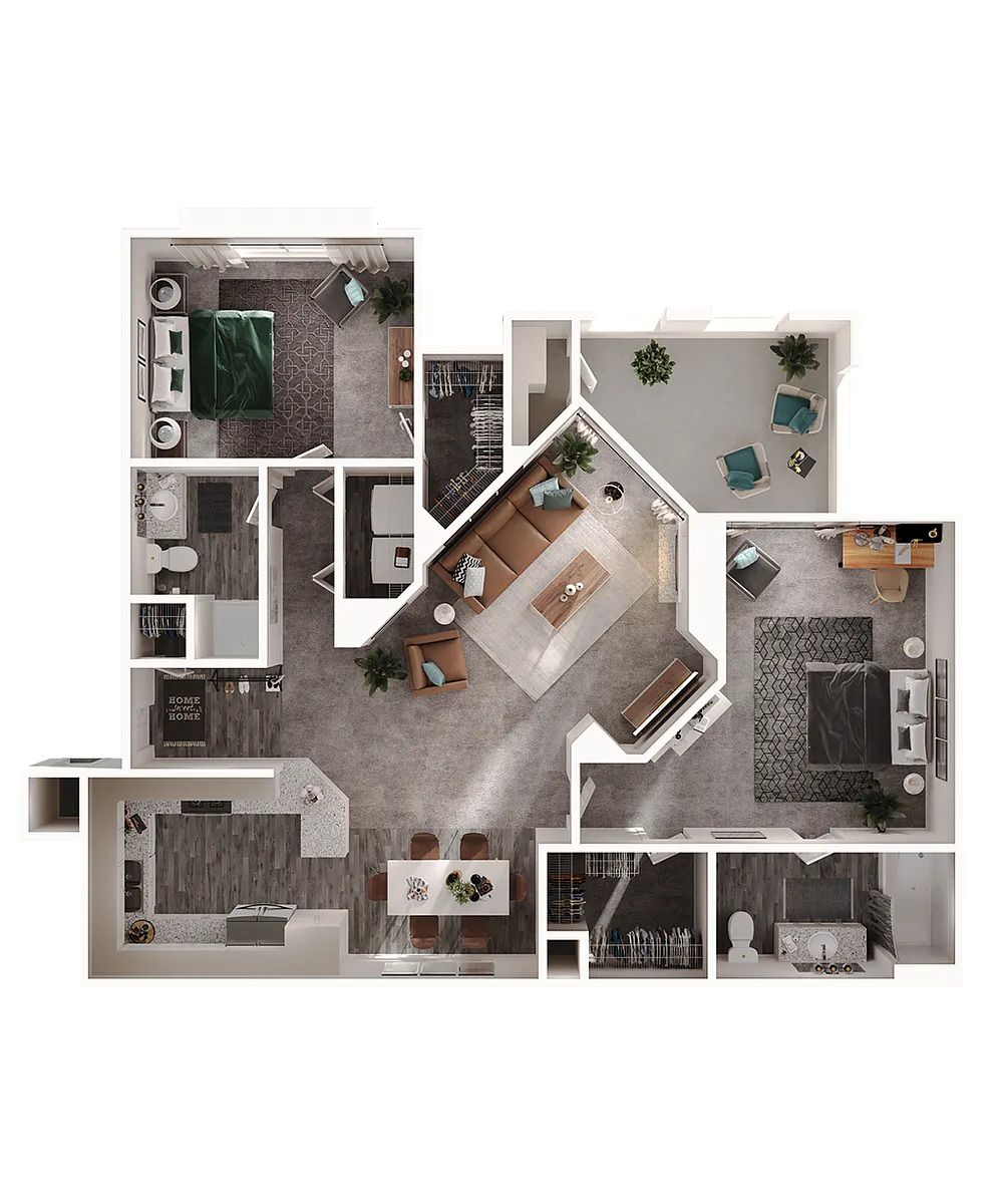 Floor plan C