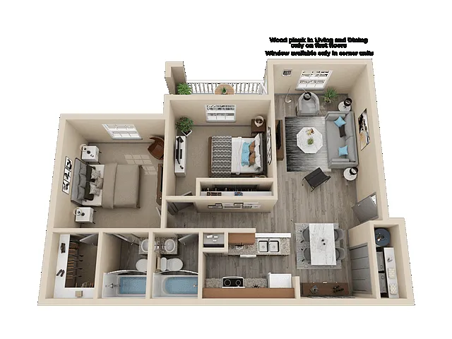 Floor plan The Rowan
