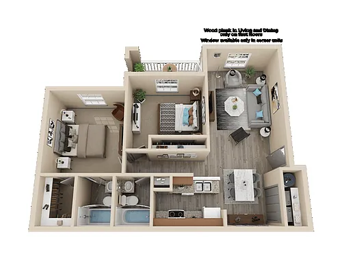Floor plan The Rowan