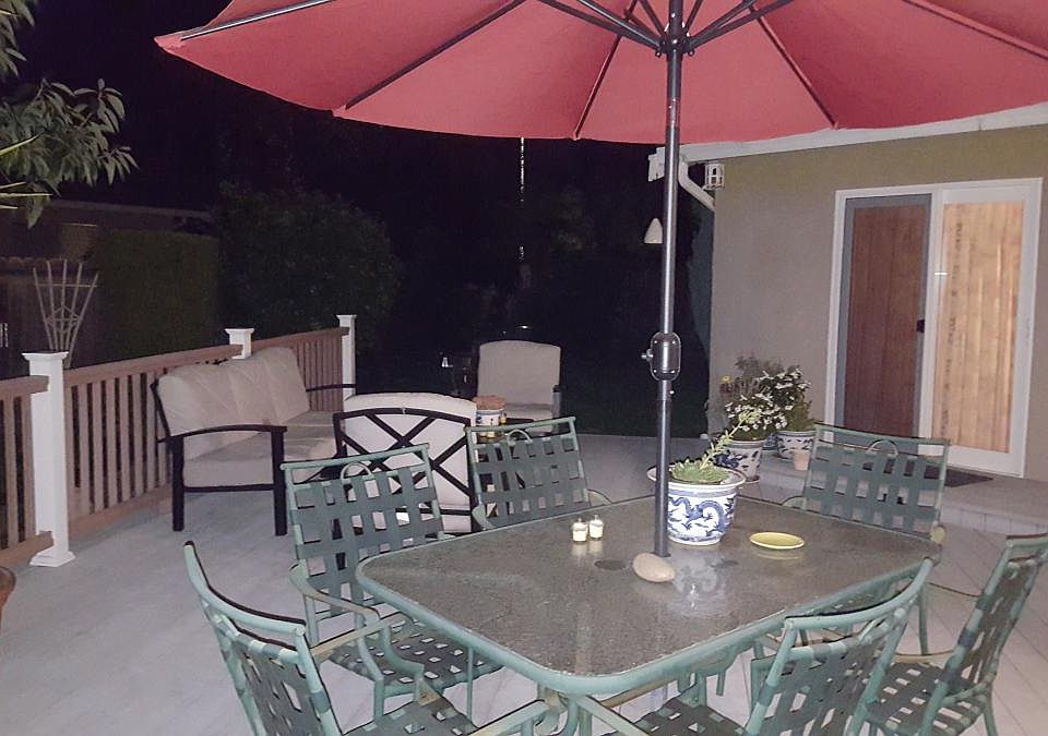 back yard