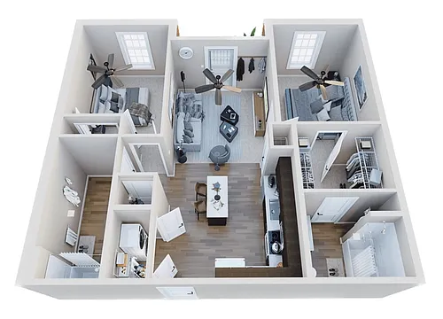 Floor plan The Kokomo | 2B
