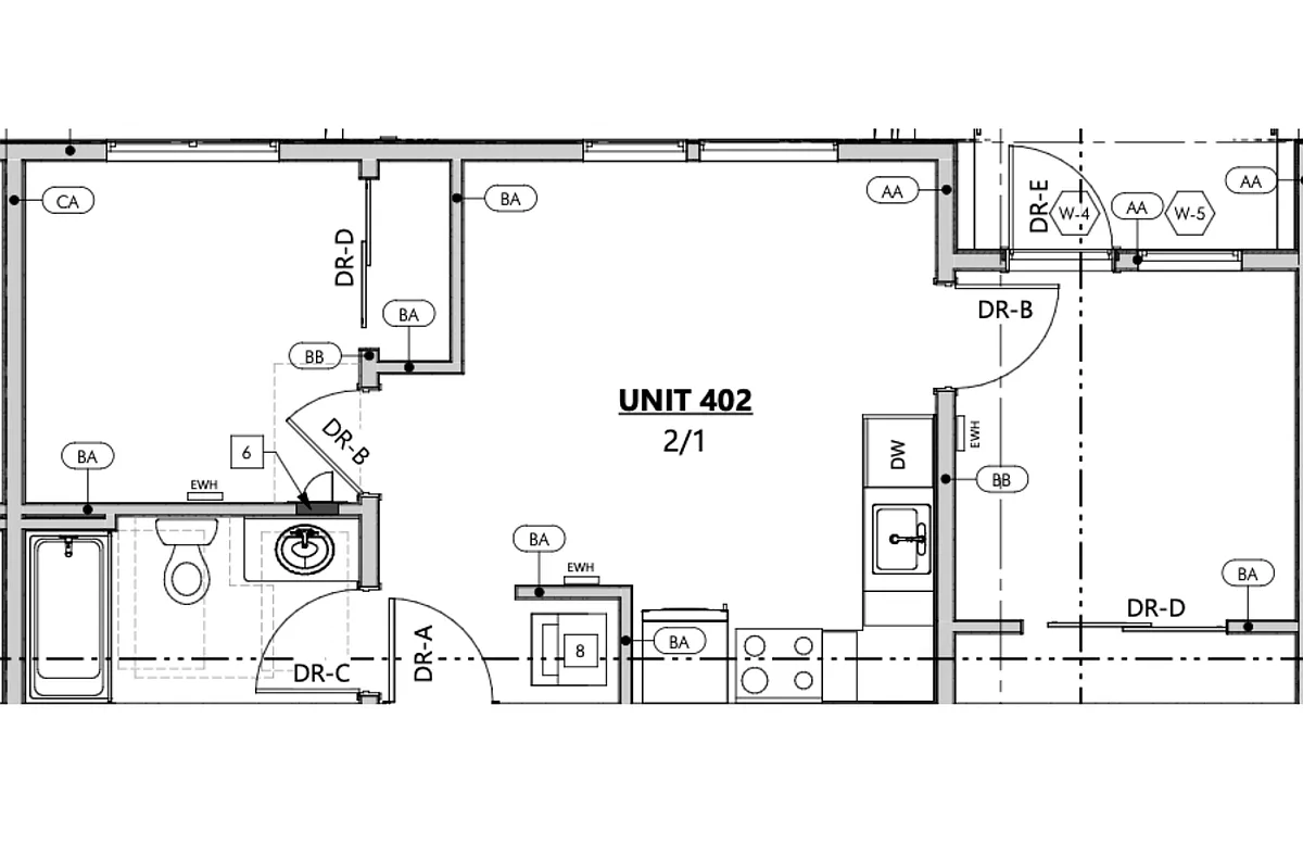 Floor plan B