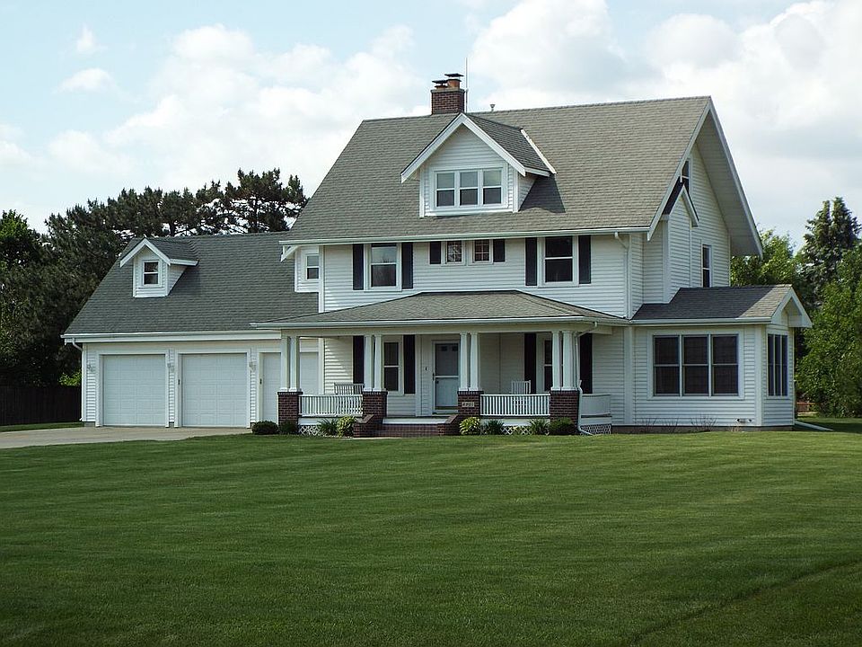 Sits on one acre!