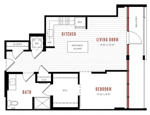 Floor plan A14