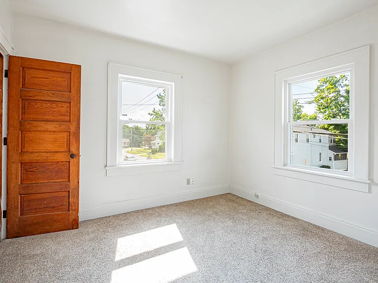 Bedroom with closet